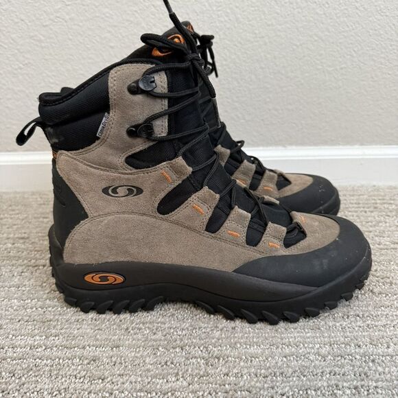 2001 Vintage Salomon Hiking Boots Contagrip Outdoor Gorpcore Men's‎ Size 10 MINT - Picture 6 of 13